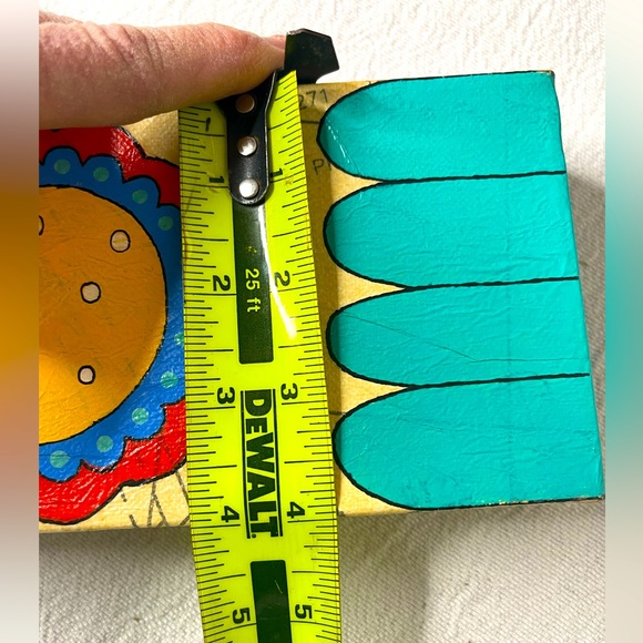 Cheerful Flower painting on canvas bright colorful fun - Picture 3 of 5